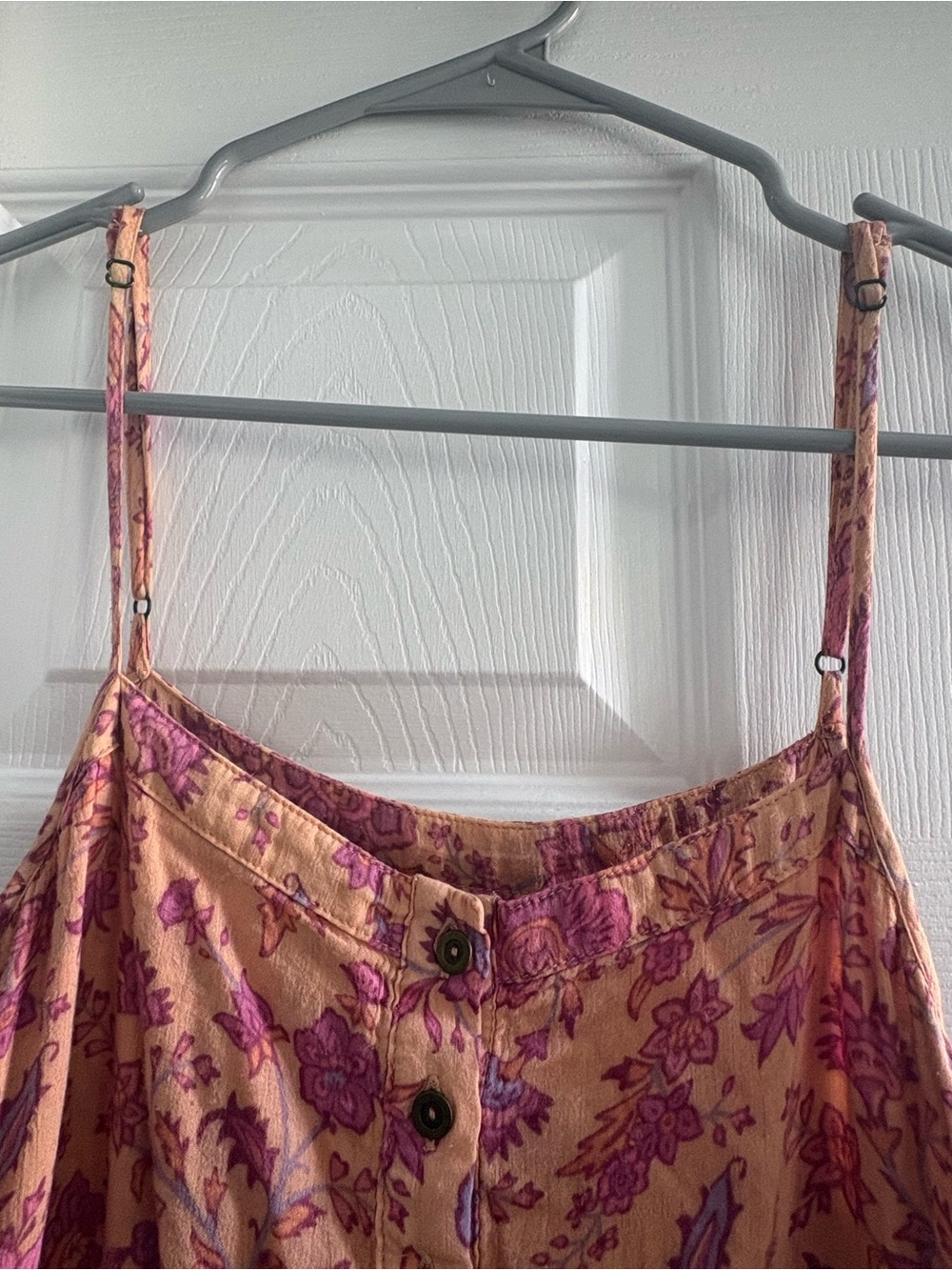 Spell Yellow and Pink Floral Midi Dress - Picture 5 of 8
